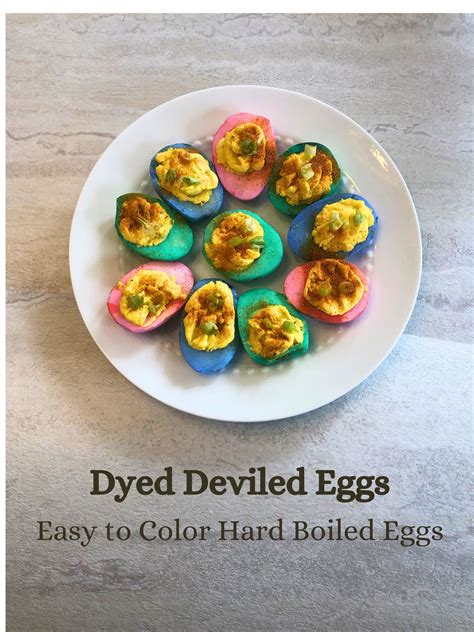 How to Dye Deviled Eggs with Food Coloring: A Culinary Adventure into the Unexpected